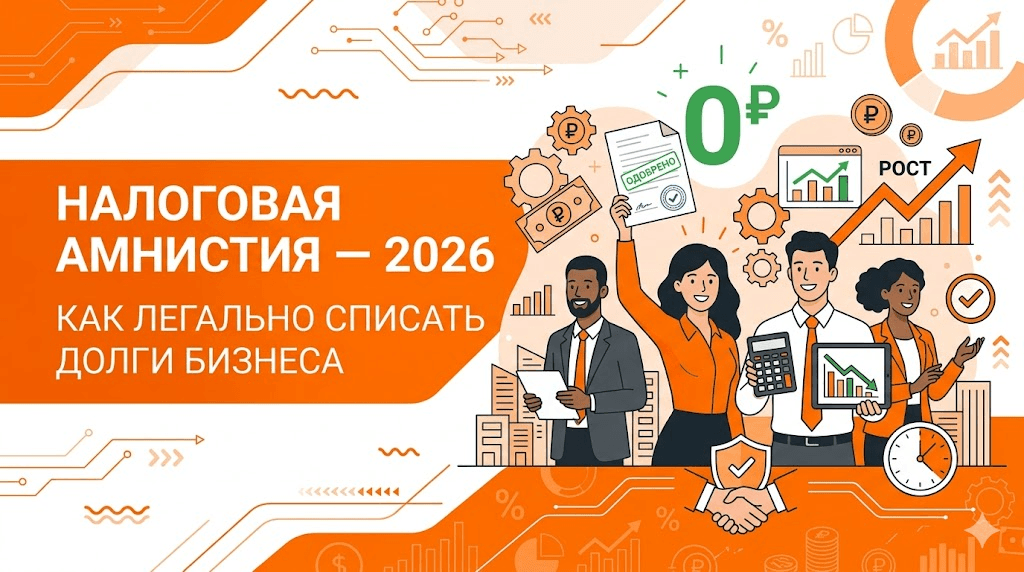 Налоговая амнистия — 2026: как легально списать долги бизнеса