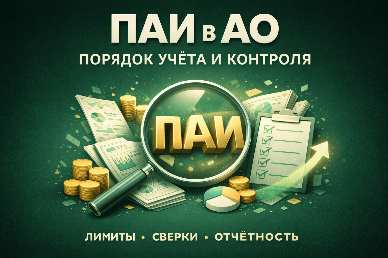 ПАИ в АО: что это такое и как с ними работать в учёте и финансах
